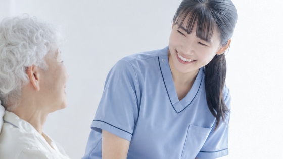 住み慣れた場所で療養を継続できる